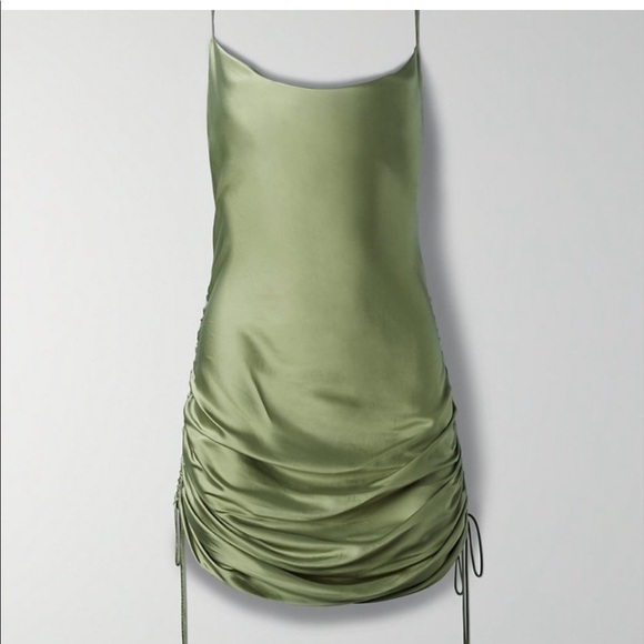 Aritzia Only Ruched Dress - Picture 5 of 9